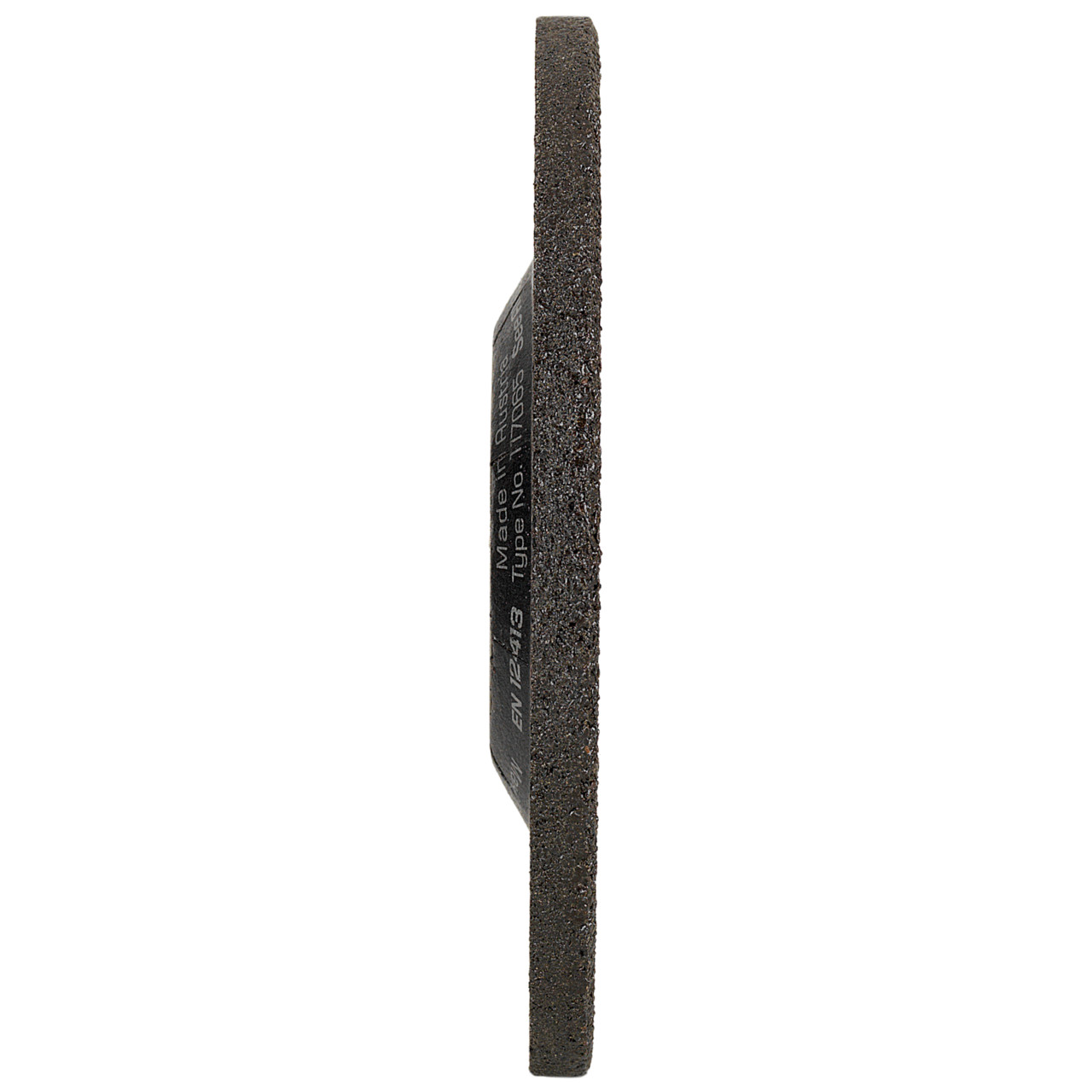 Tyrolit Meule à ébarber DxUxH 125x7x22,23 Pour acier inoxydable, forme : 27 - version coudée, art. 117070