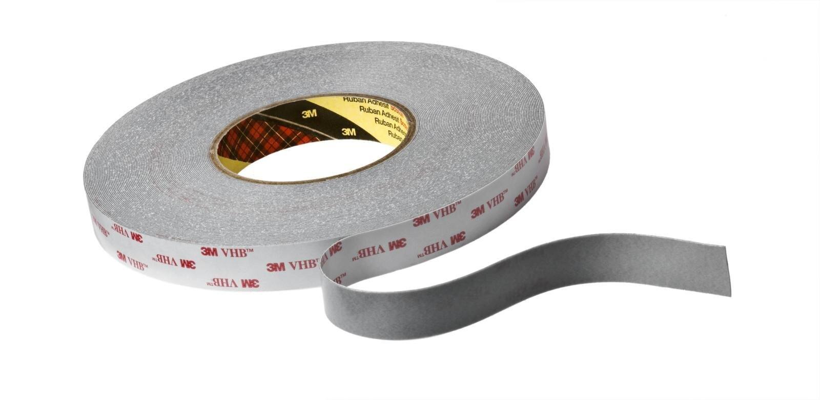 3M VHB adhesive tape 4956P, gray, 19 mm x 33 m, 1.6 mm