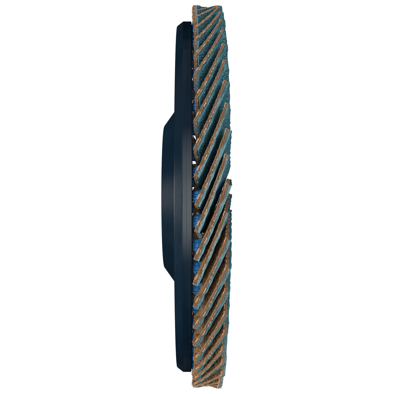 TYROLIT Fächerscheibe DxH 125x22,23 X-LOCK für Stahl und Edelstahl