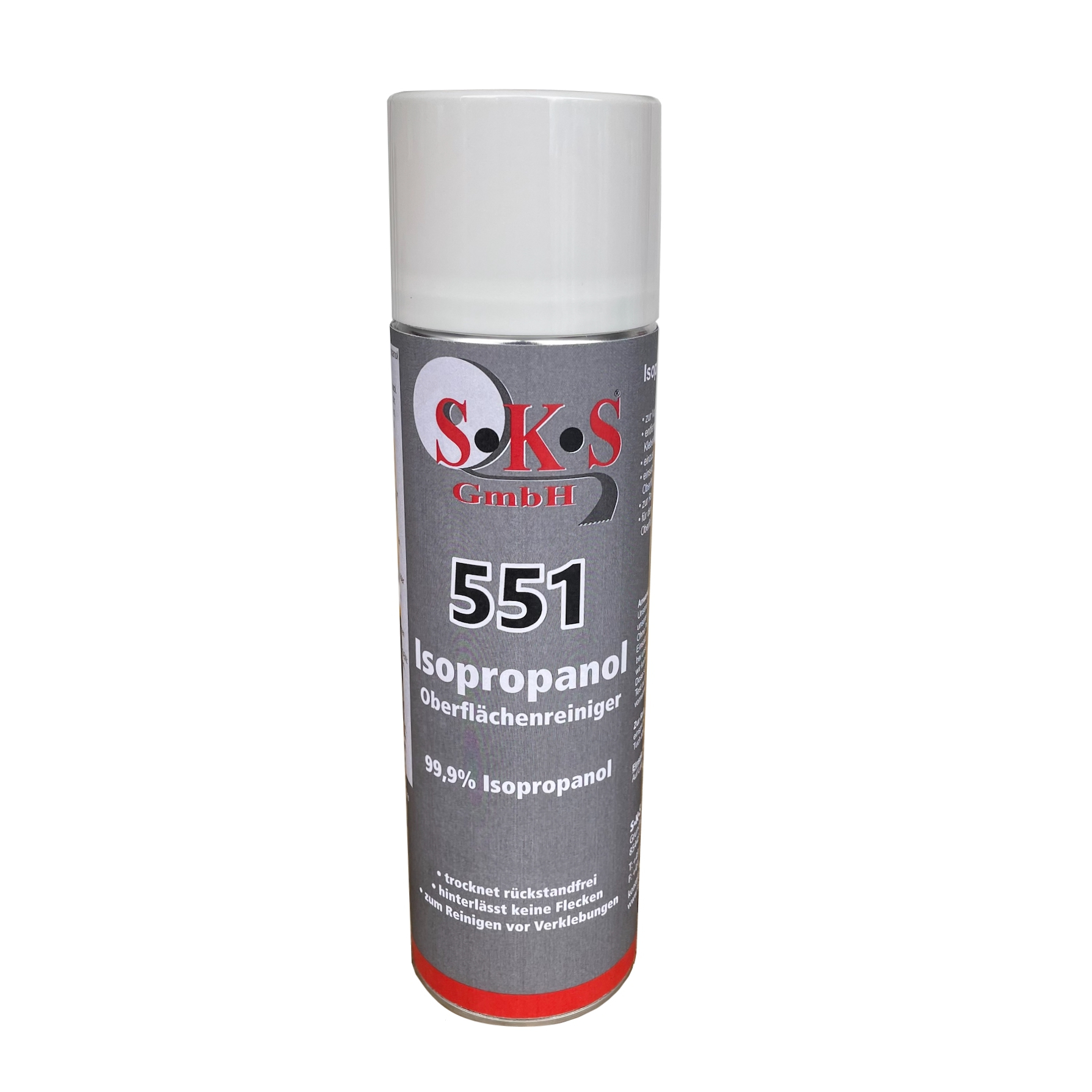 S•K•S 551 Oberflächenreiniger Isopropanol 99,9% in der Sprühdose 500ml