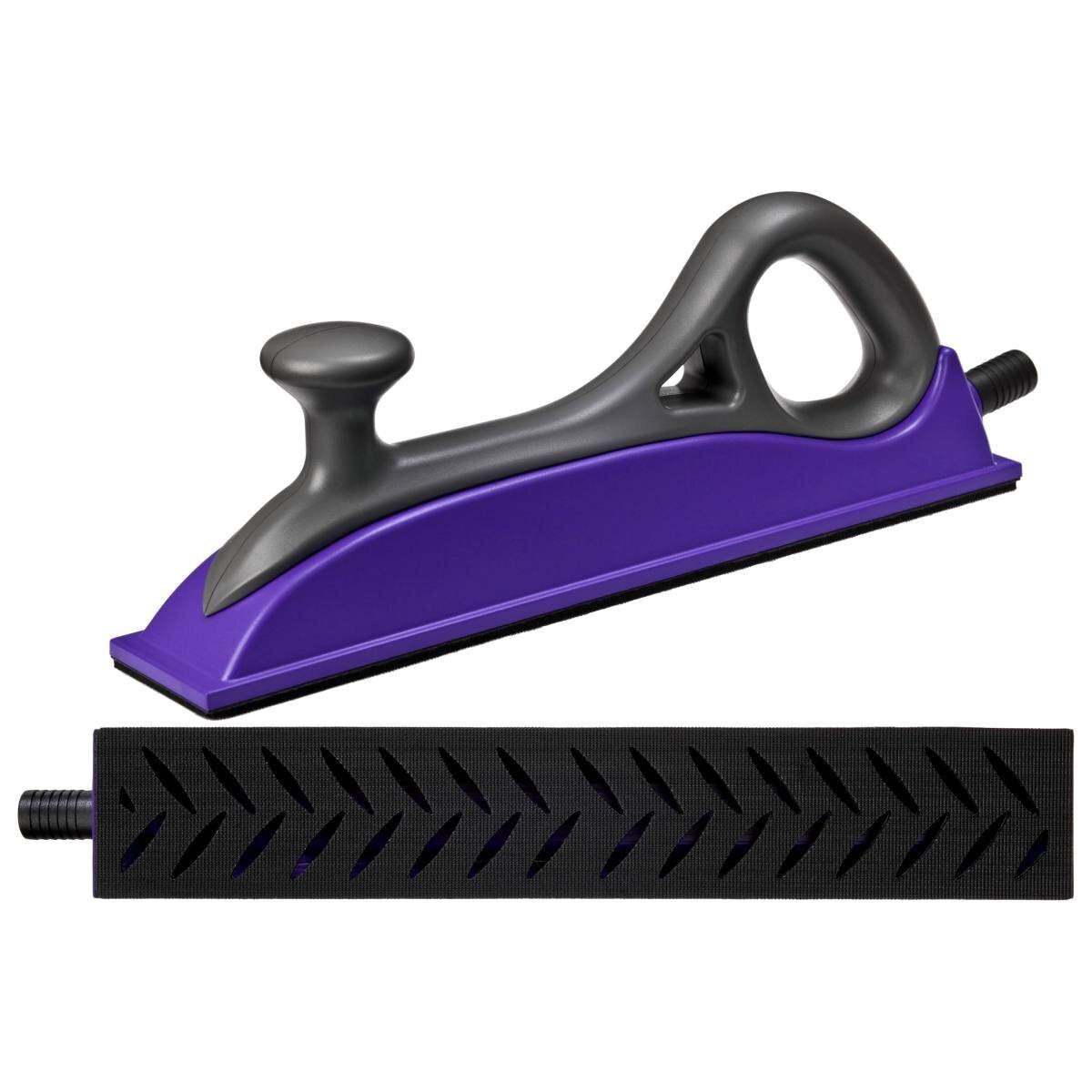3M Hookit Purple Premium Handblock, 70 mm x 396 mm, Multihole Handblock