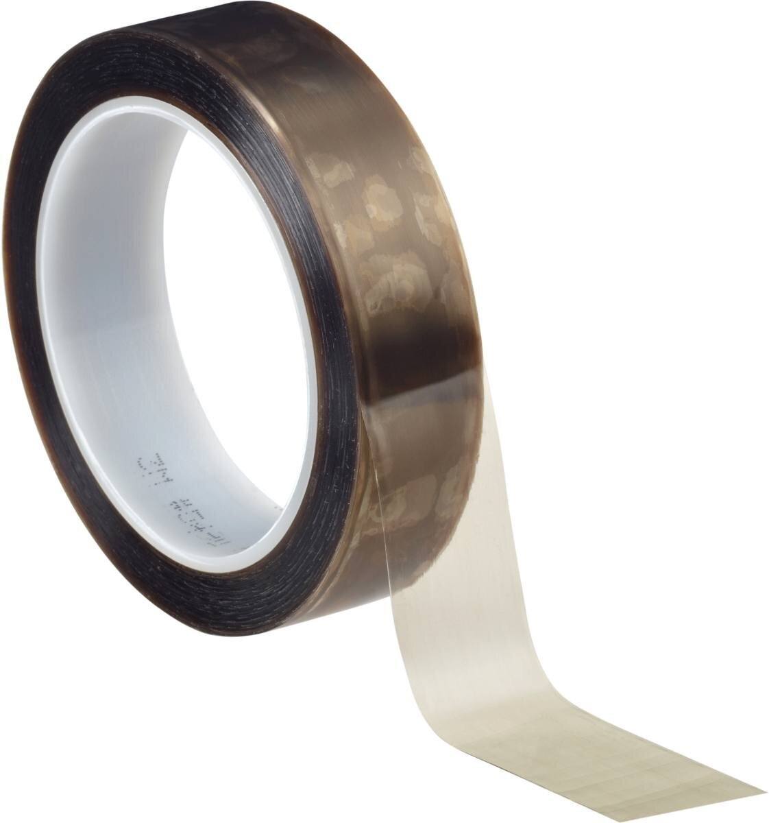 3M 5490 PTFE extruded film adhesive tape 19mmx33m, 0.09mm, silicone