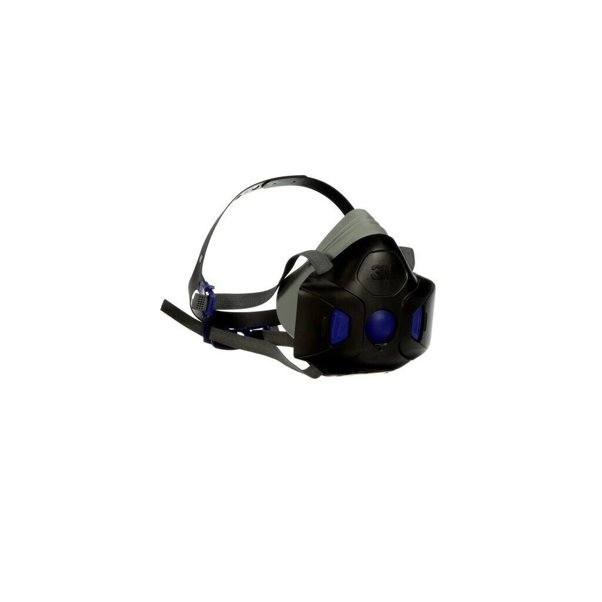 3M Secure Click media máscara HF-801 silicona talla S