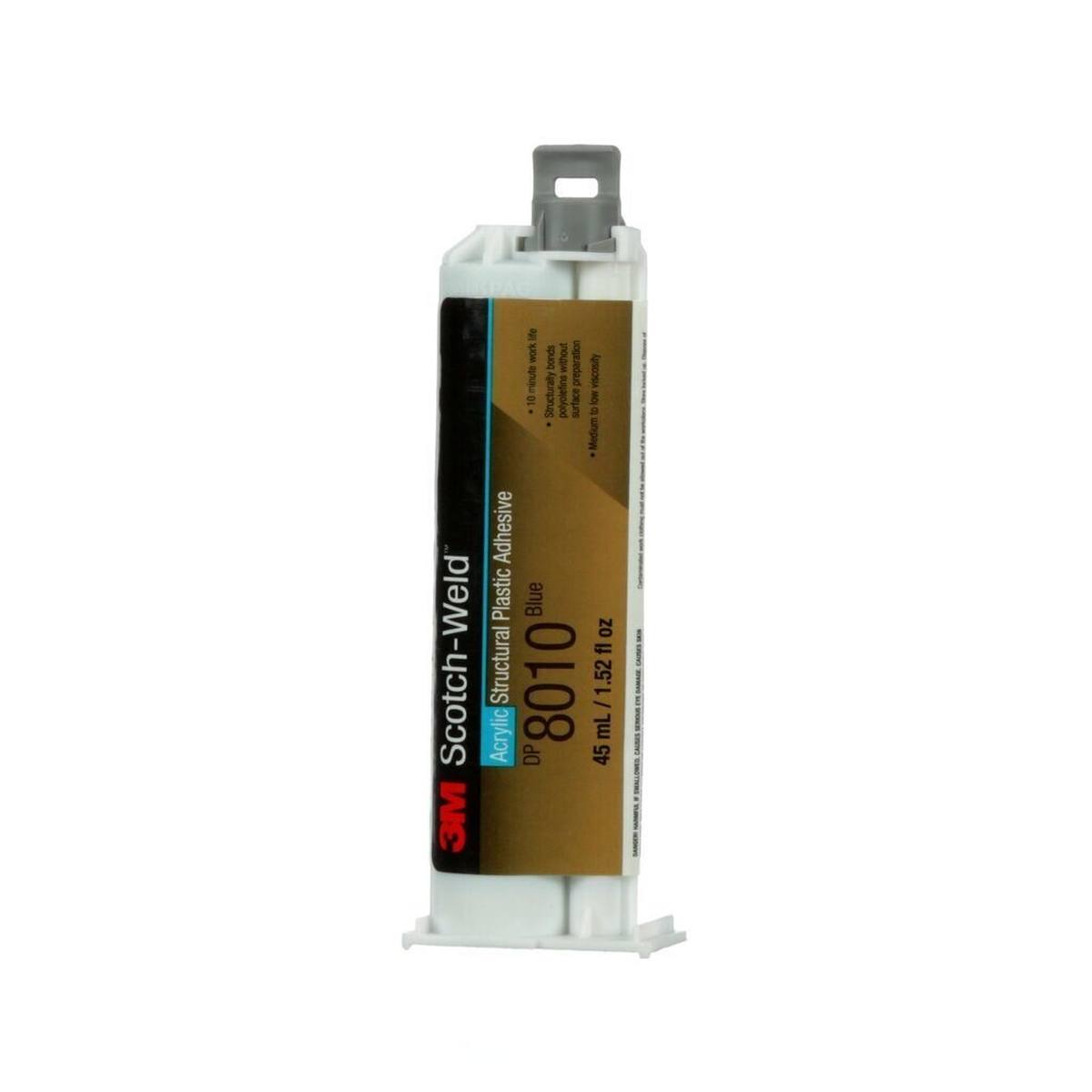 3M Scotch-Weld 2-component acrylic-based construction adhesive for the EPX System DP 8010, blue-green, 45 ml