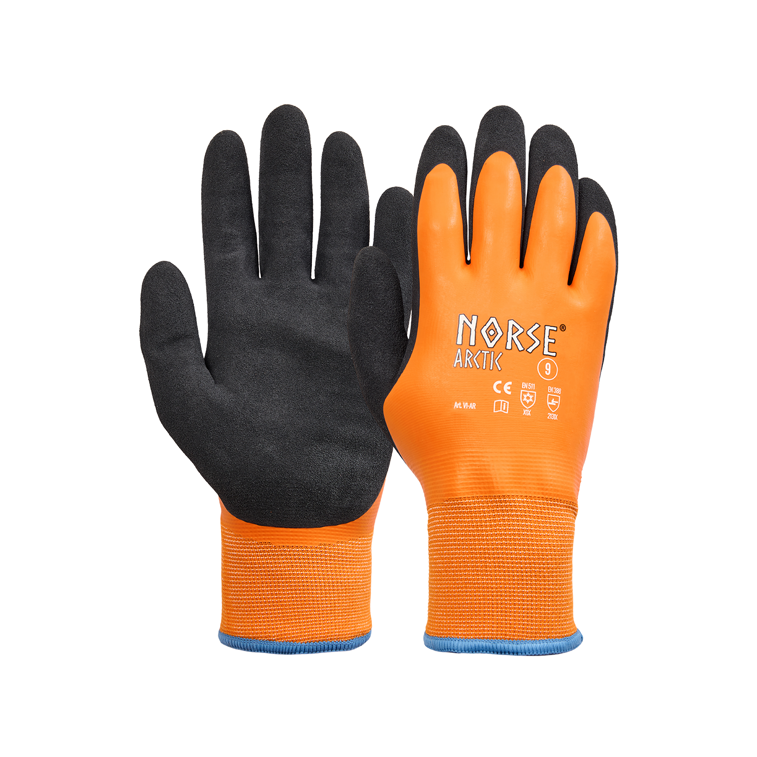 NORSE Arctic waterproof winter assembly gloves size 9