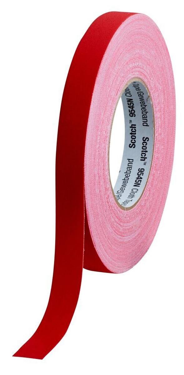 3M Scotch 9545N GeÃ¯mpregneerde weefsel tape, rood, 15 mm x 50 m, 0,3 m