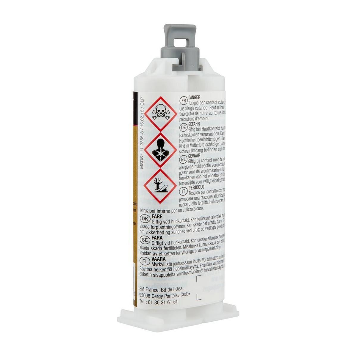 3M Scotch-Weld 2-component construction adhesive based on epoxy resin for the EPX System DP 270, transparent, 48.5 ml