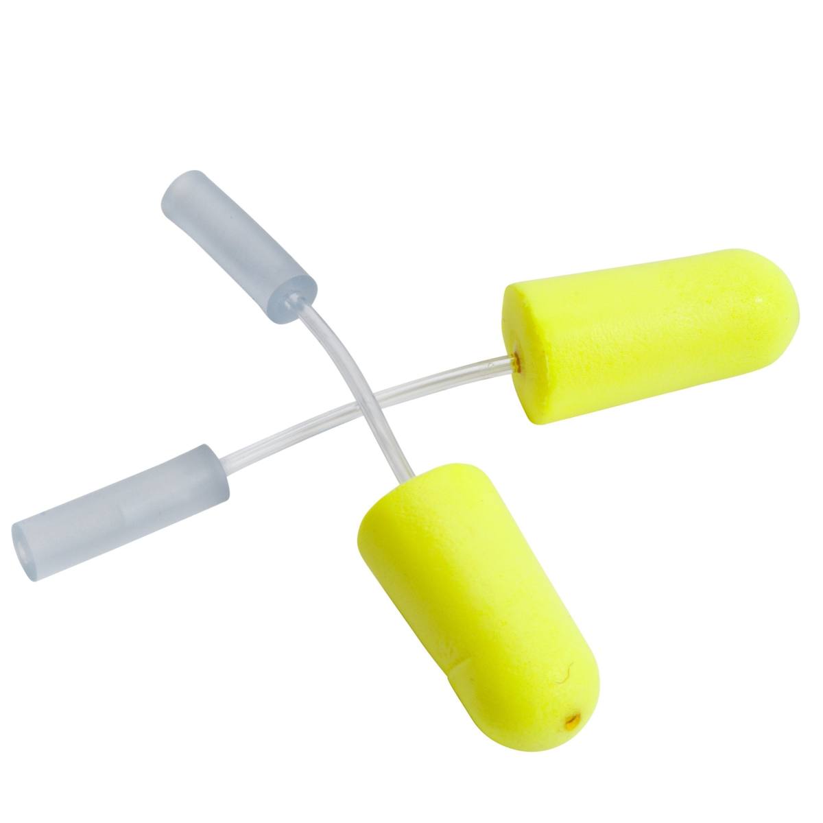 3M E-A-R E-A-Rsoft neon yellow earplugs for fit testing, 393-2000-50