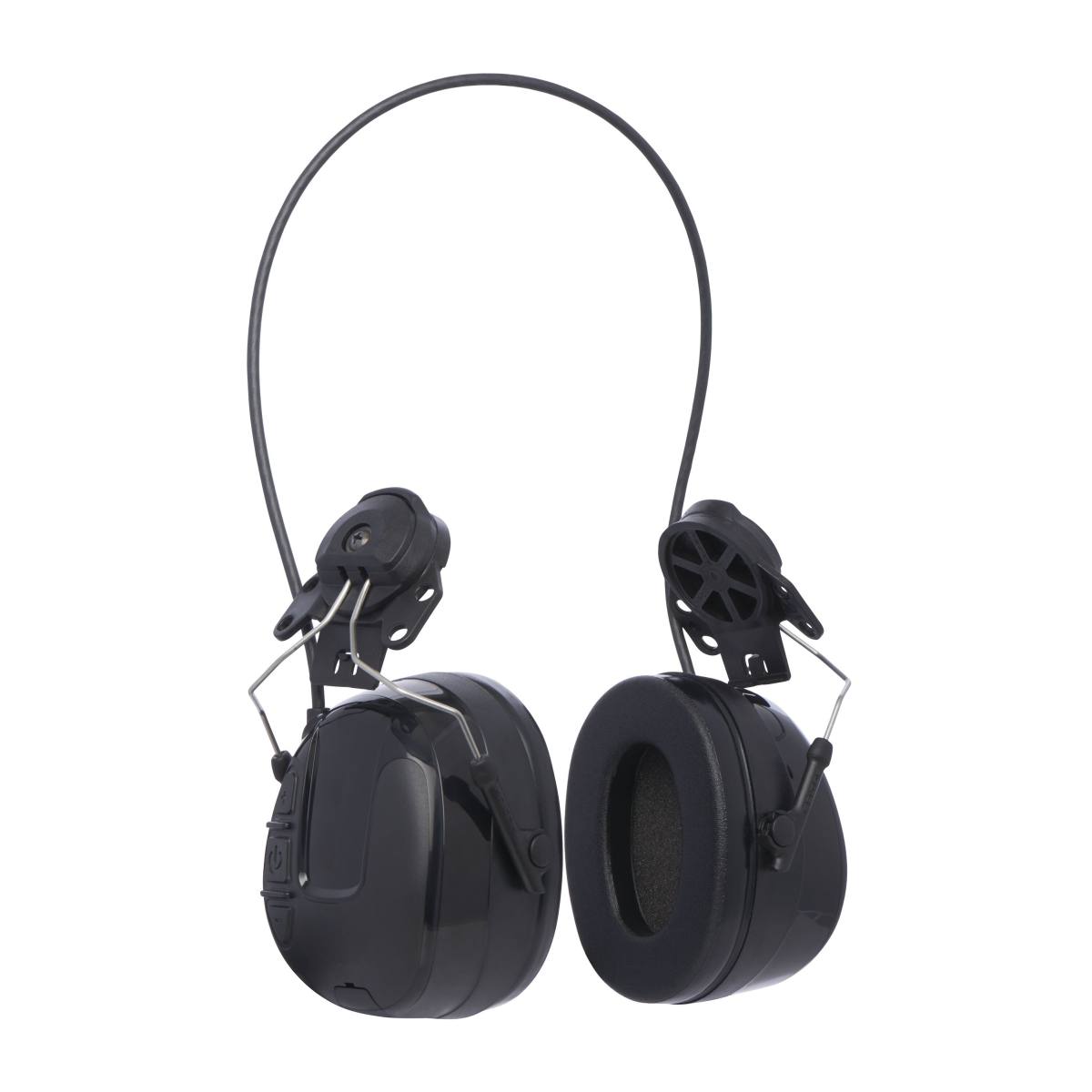 3M PELTOR WorkTunes Pro FM-radio headset met gehoorbescherming, helmbevestiging, zwart