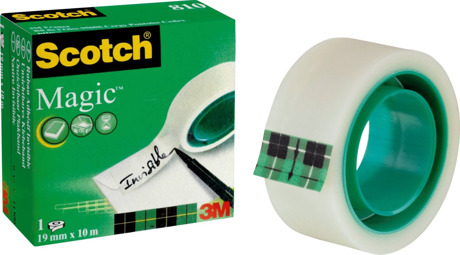 3M Scotch Magic adhesive tape 1 roll 19 mm x 10 m
