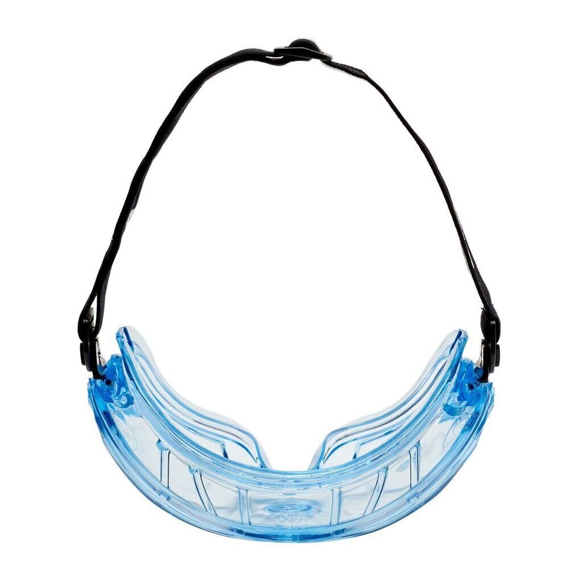 3M Fahrenheit veiligheidsbril AS/AF/UV, PC, helder, indirecte ventilatie, nylon hoofdband, incl. microvezelzakje FheitA