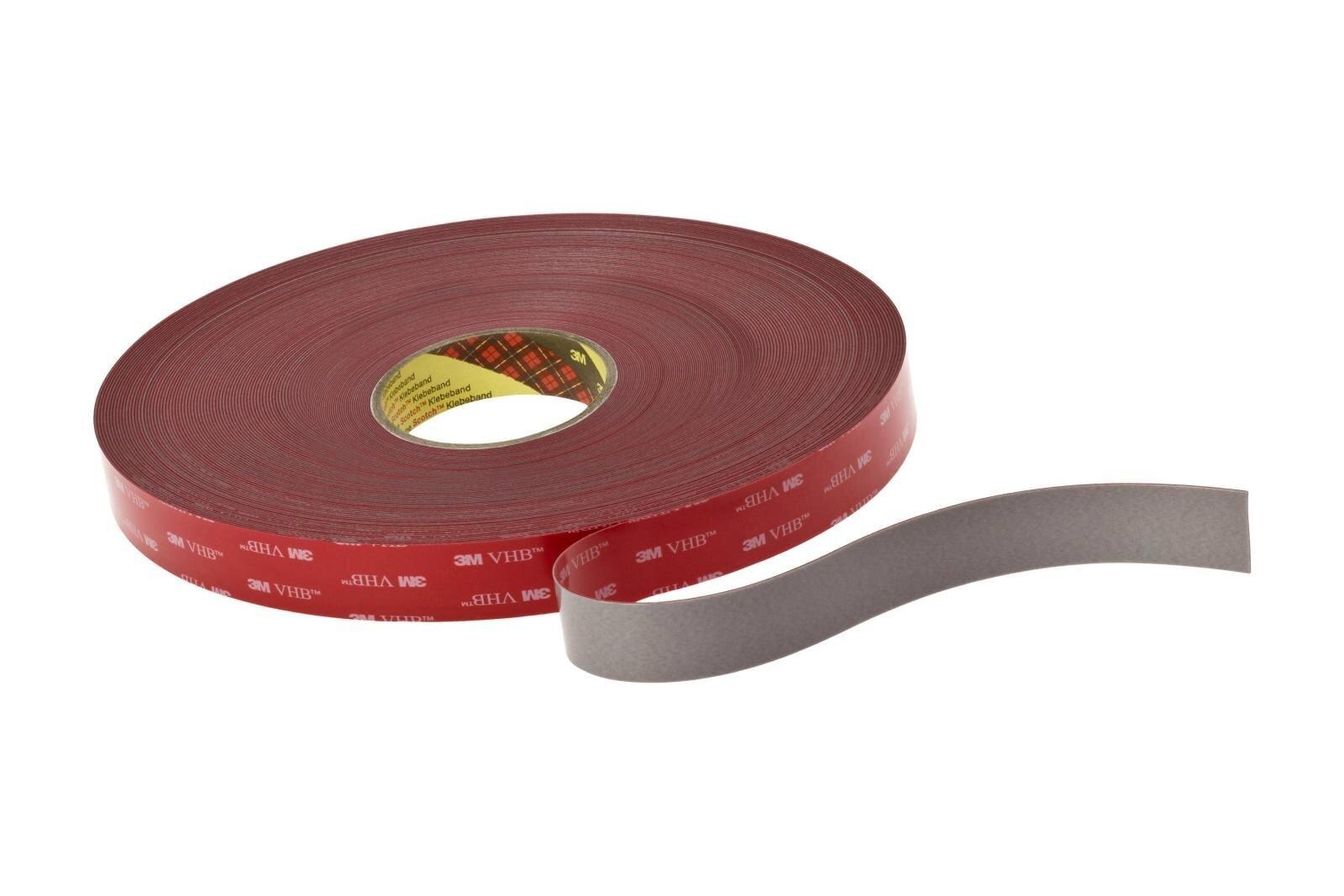 3M VHB Adhesive tape 4919F, black, 12 mm x 33 m, 0.6 mm