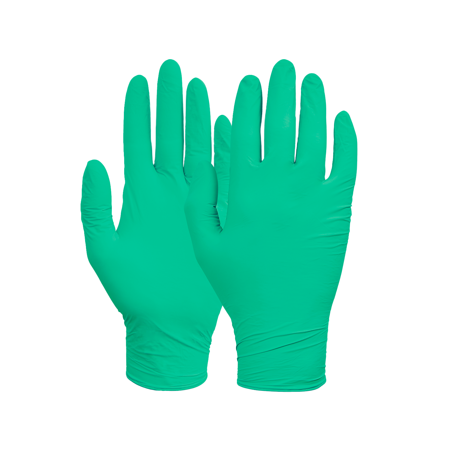 NORSE Disposable Green Green disposable nitrile gloves - size 8/M