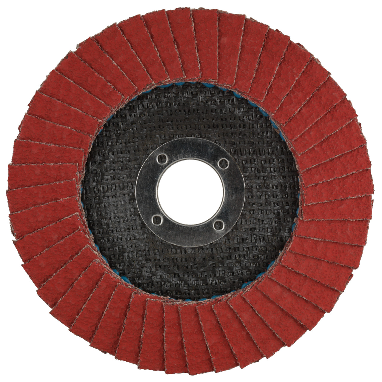 Tyrolit Getande borgring DxH 115x22,2 CERAMIC voor roestvrij staal, P40, vorm: 27A - slingerontwerp (glasvezeldragerhuisontwerp), Art. 645130