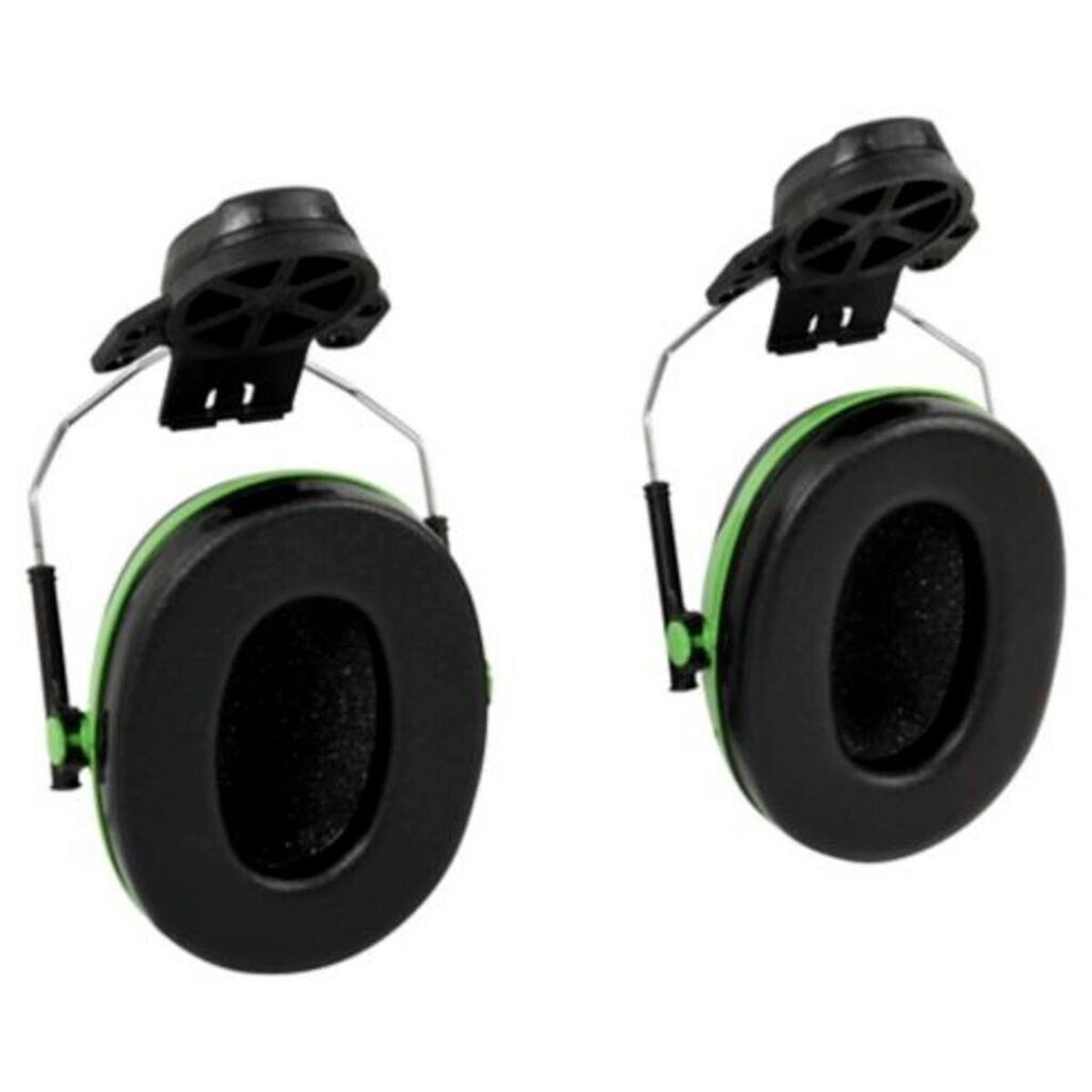 cuffie auricolari 3M PELTOR, attacco per casco X1P3E, verde, SNR=26 dB con adattatore per casco P3E (per tutti i caschi 3M, tranne G2000)