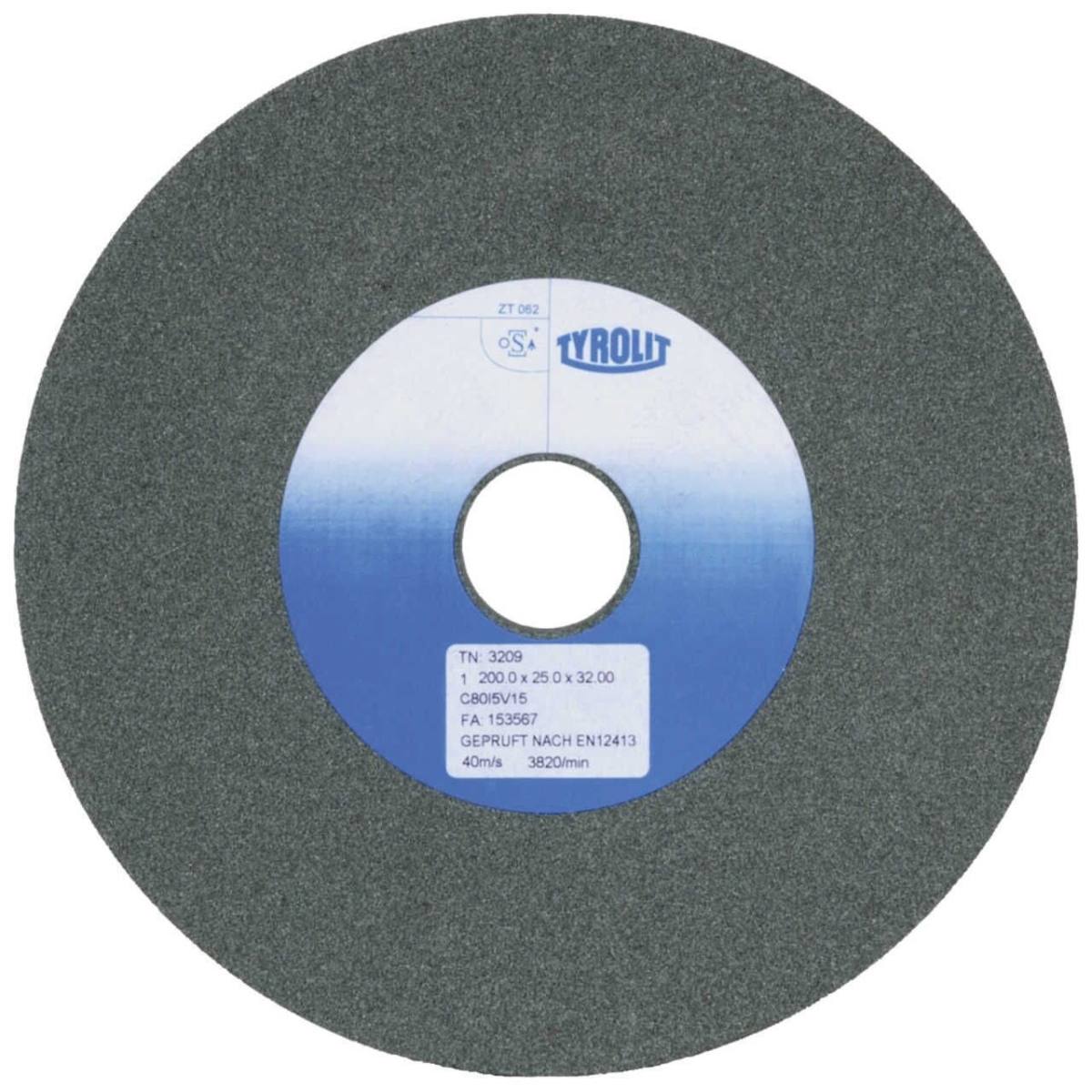 Tyrolit Conventional ceramic grinding discs DxDxH 175x25x51 For non-ferrous metals, shape: 1, Art. 34287487