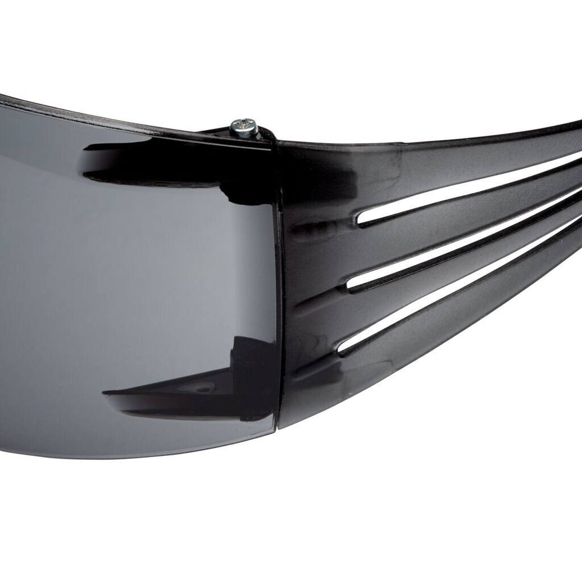 occhiali di sicurezza 3M SecureFit 200, rivestimento antigraffio/antiappannamento, lente grigia, SF202AS/AF-EU