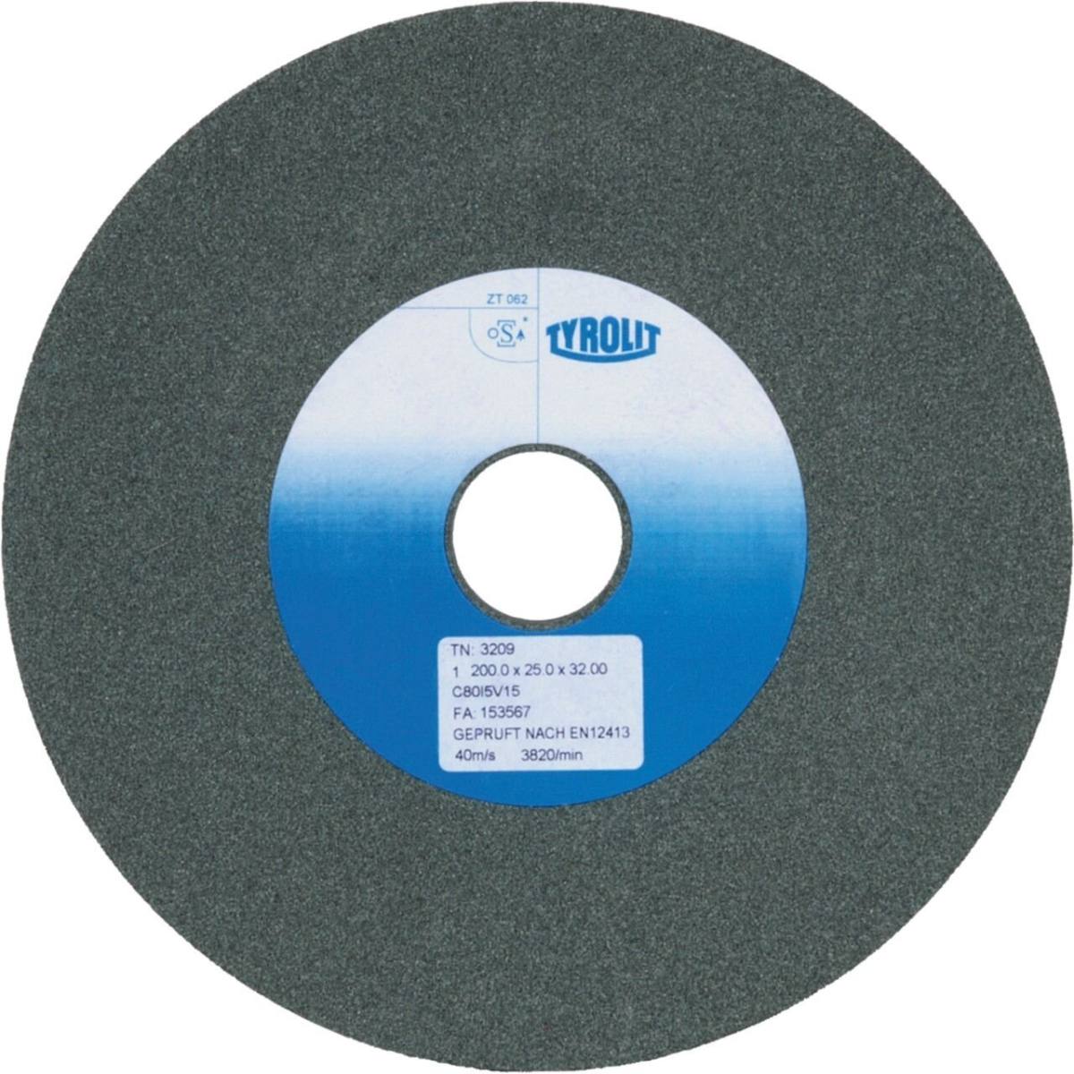 Tyrolit Rotary dressing DxDxH 200x12x76.2 Dressing discs for diamond and CBN grinding wheels, shape: 1, Art. 786852