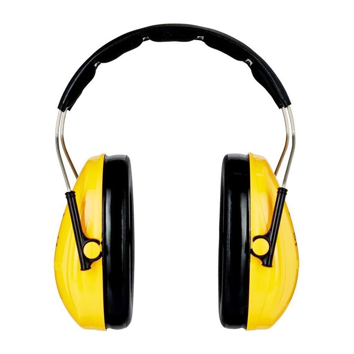 3M Peltor Optime I oorkappen, hoofdband, geel, SNR = 27 dB, H510A