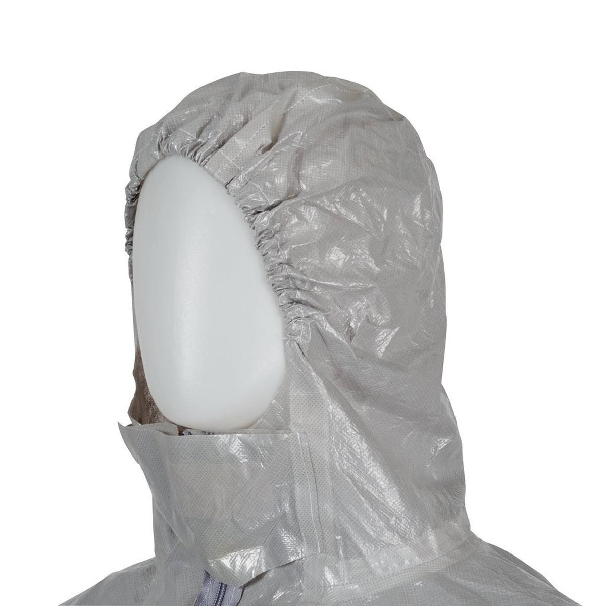 3M 4570 Protective suit, grey, type 3/4/5/6, size L, extremely robust, sealed seams, double zip, light and supple material, size L