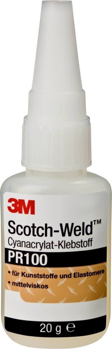 3M Scotch-Weld Adhesivo de cianoacrilato PR 100, transparente, 500 g