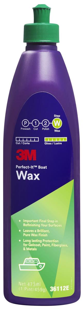 3M Perfect-It Boat Wax, 459 g, 473 ml, 36112E