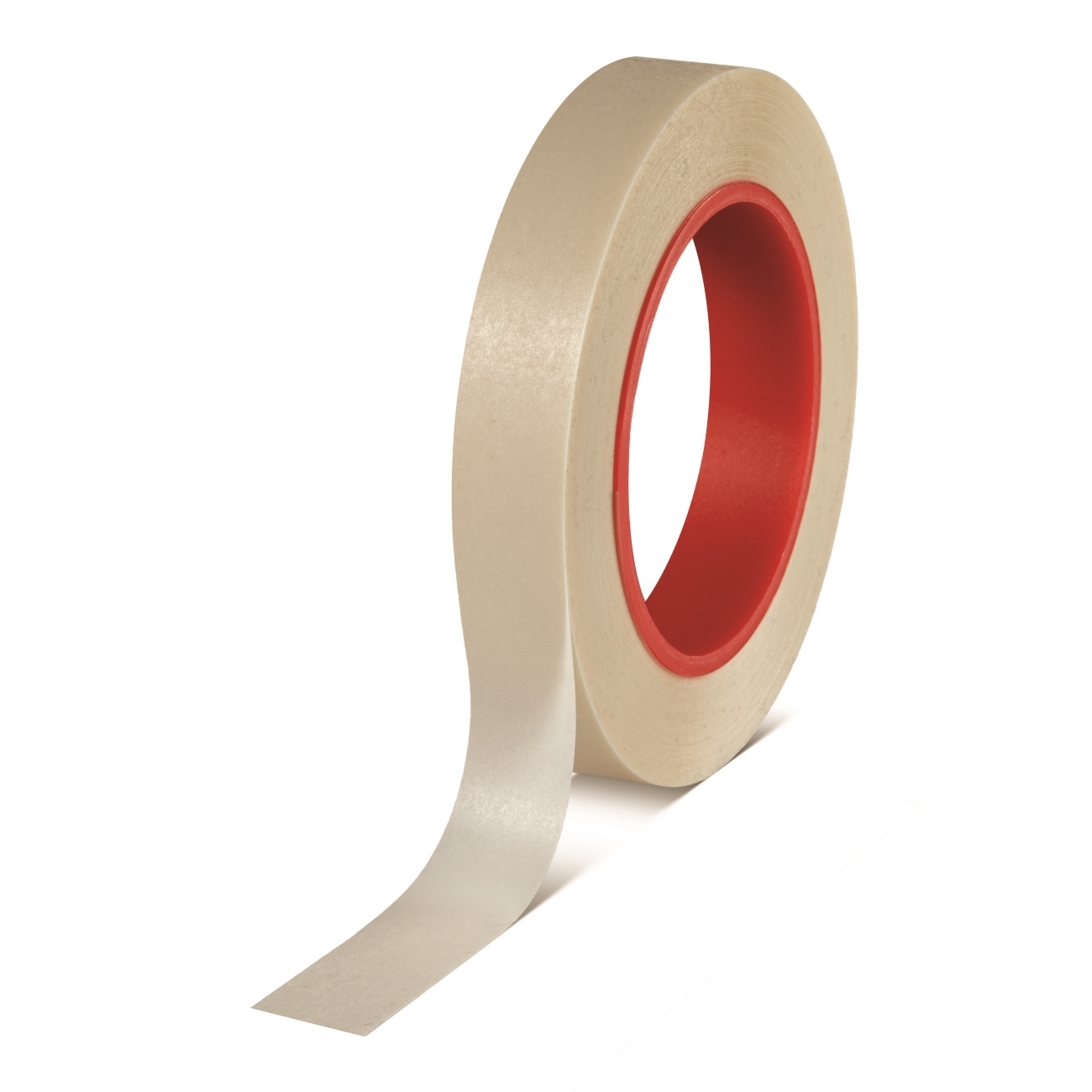 tesa 4831 silicone-free masking tape, 25mmx50m, 0.125mm, white