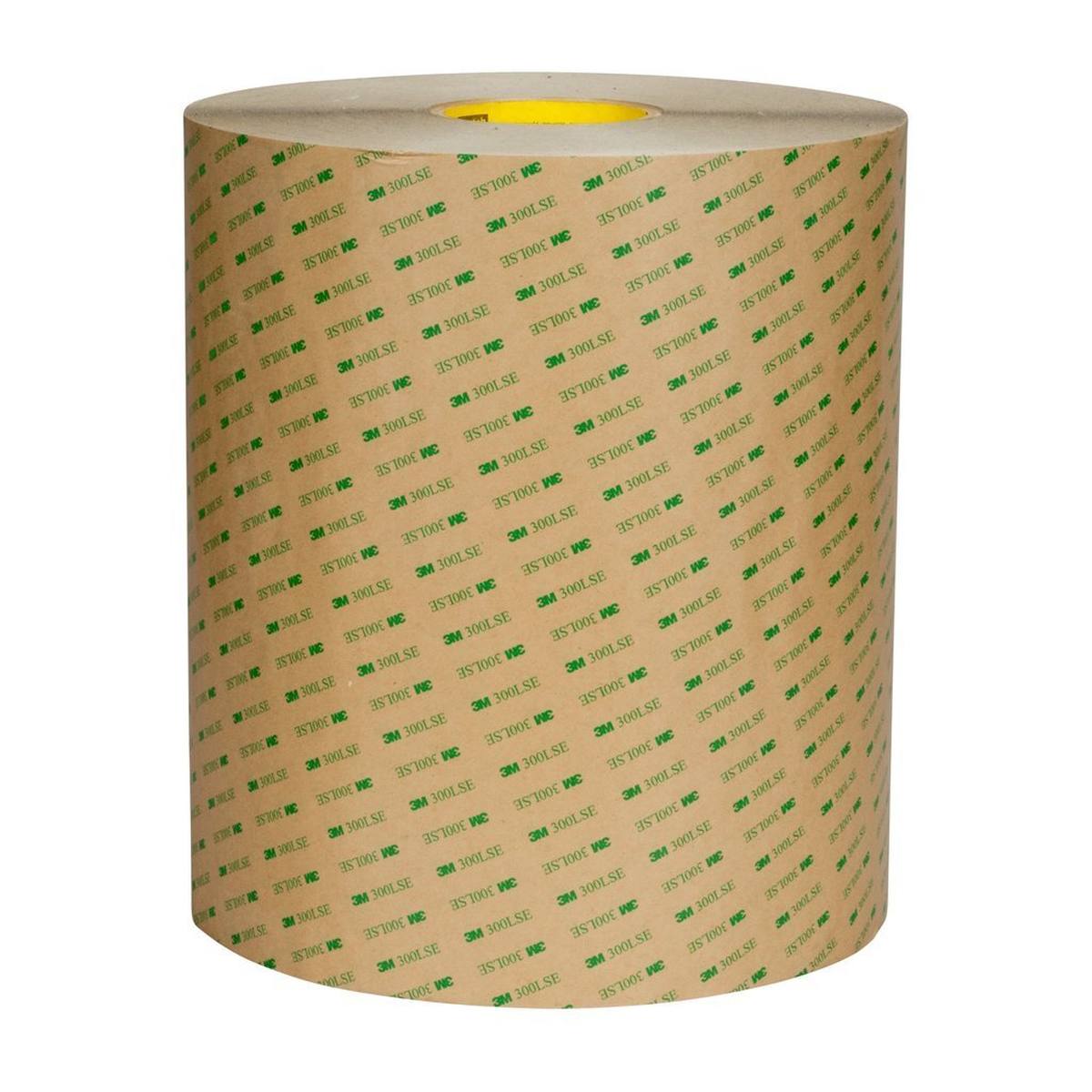3M Double-sided adhesive tape with polyester backing 93020LE, transparent, 1372 mm x 55 m, 0.20 mm