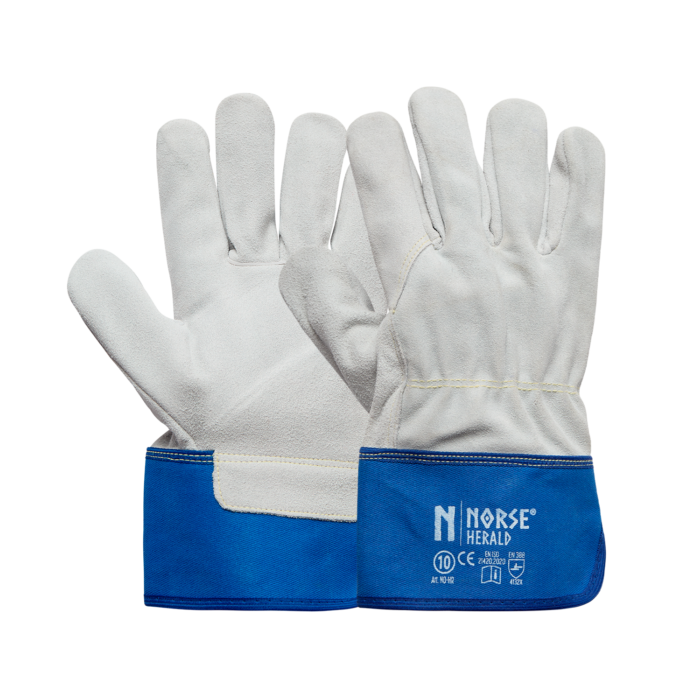 NORSE Herald Handschuh aus Rindspaltleder Größe 11