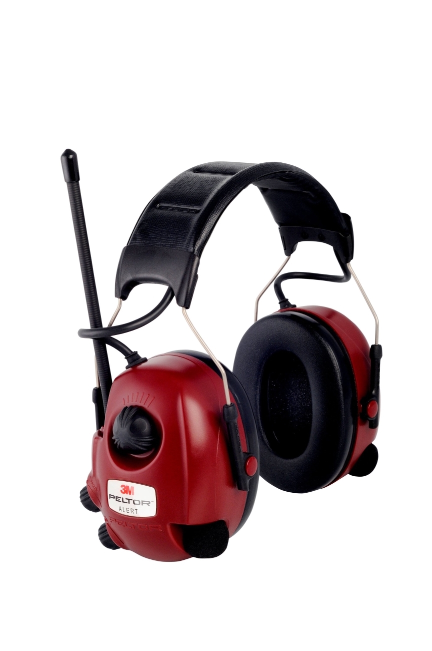 3M PELTOR Hälytysradiopuhelin kuulonsuojaimilla ja pääpanta M2RX72A2