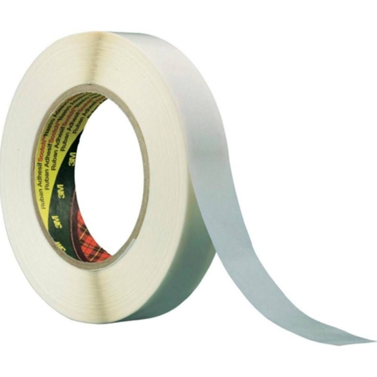 3M Double-sided adhesive tape with non-woven paper backing 9040, cream-colored, 50 mm x 50 m, 0.1 mm