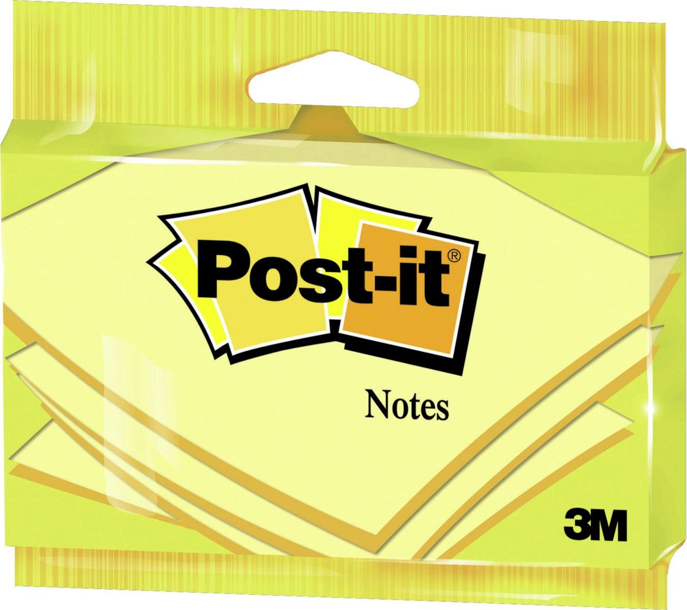 3M Post-it Notes 6830GB, 127 mm x 76 mm, geel, 1 pad van 100 vellen
