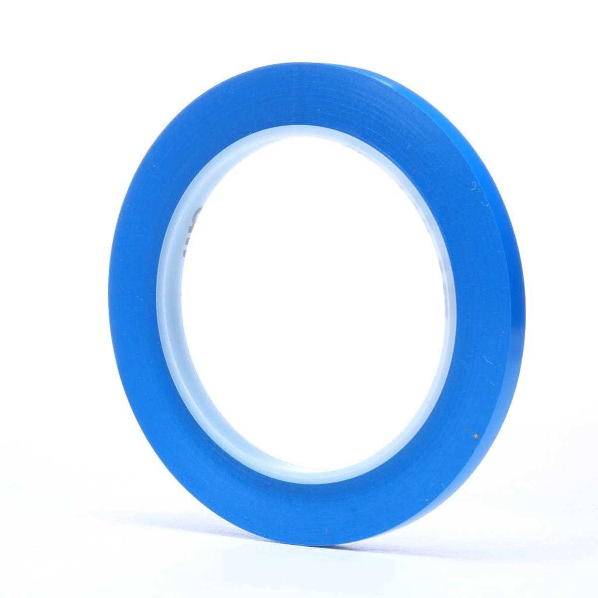 3M Weich-PVC-Klebeband 471 F, blau, 6 mm x 33 m, 0,13 mm