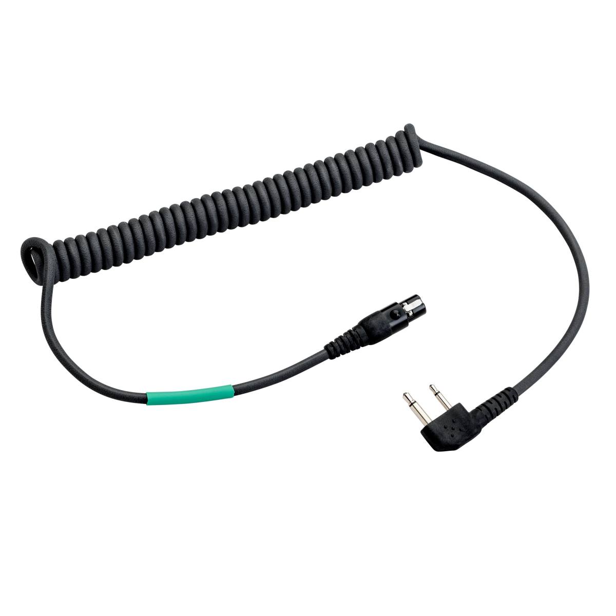 3M PELTOR FLX2 Cable Icom 2-Pin Angled, FLX2-35