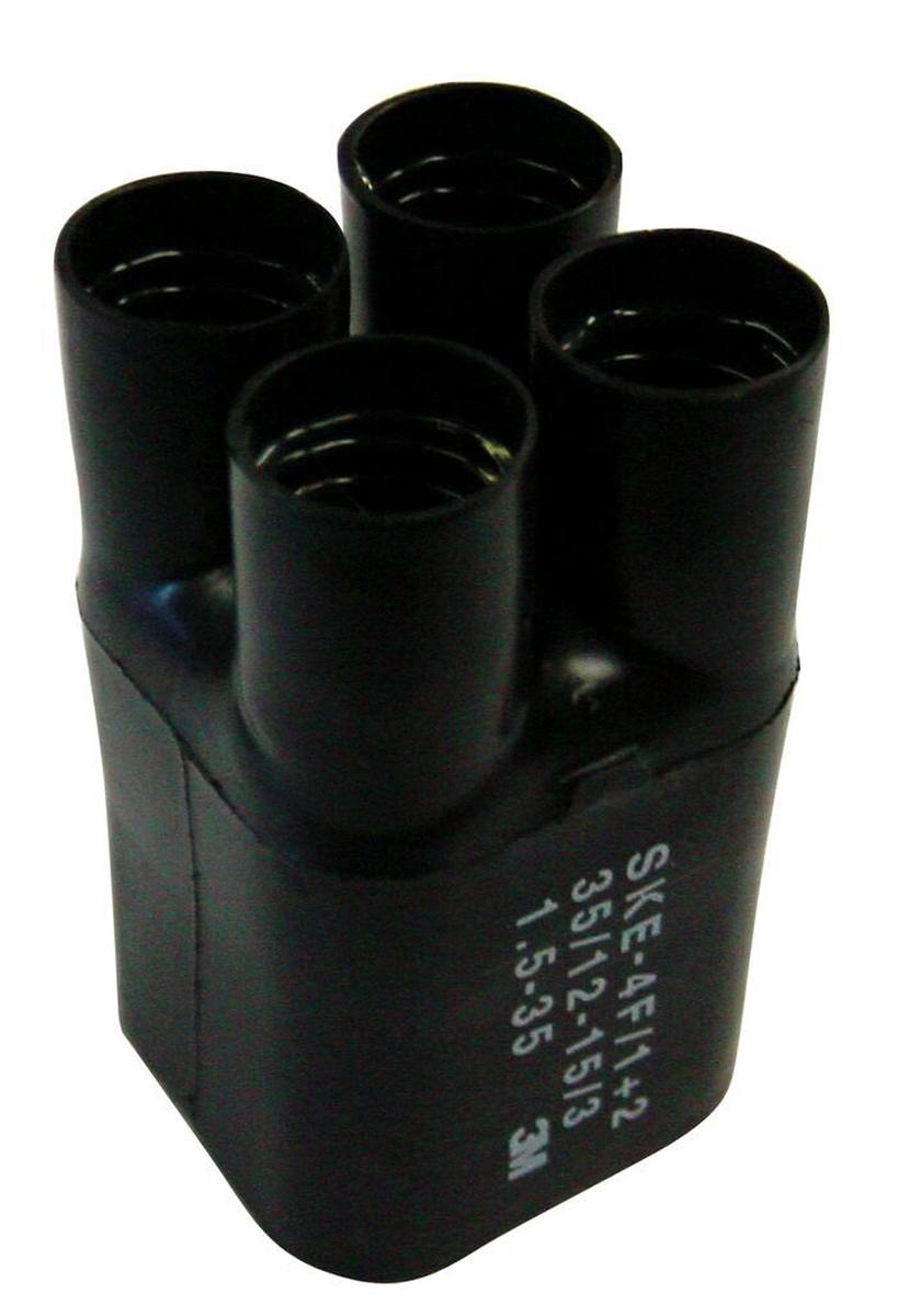 3M SKE 4F/1+2 Capuchon de séparation thermorétractable, noir, 4x 4 - 35 mm²