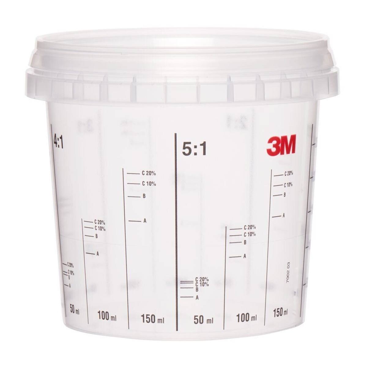 3M Vaso mezclador, 365 ml 90 unidades / envase