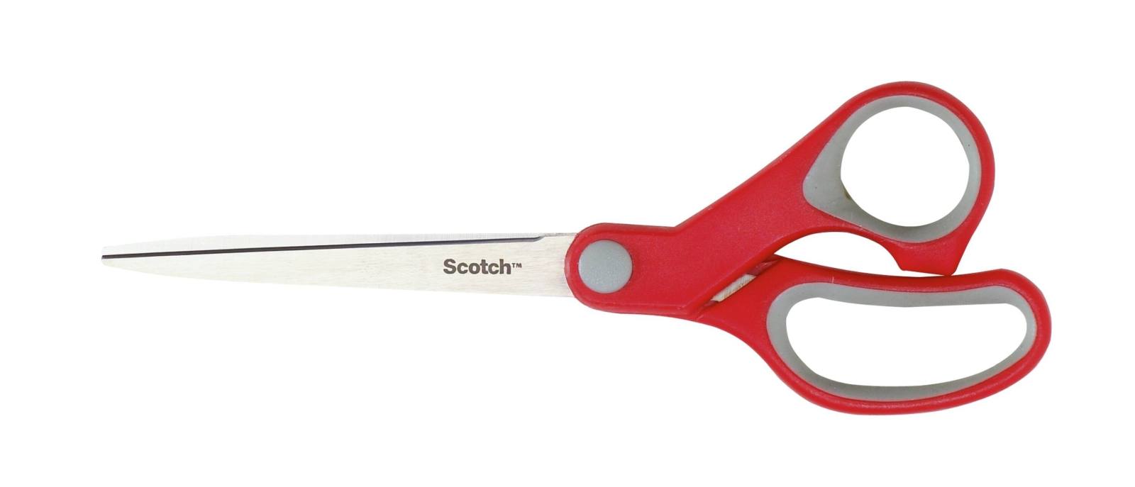 3M Scotch comfort scissors 1 per pack red 18 cm