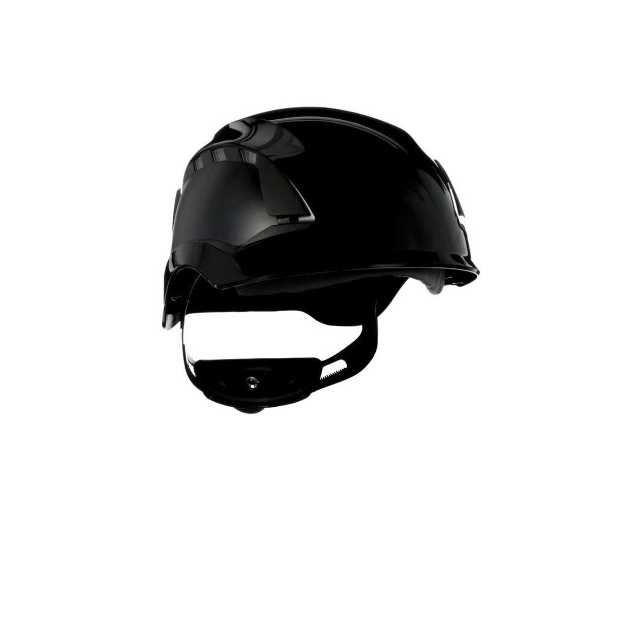 3M SecureFit safety helmet, X5512V-CE, black, ventilated, CE