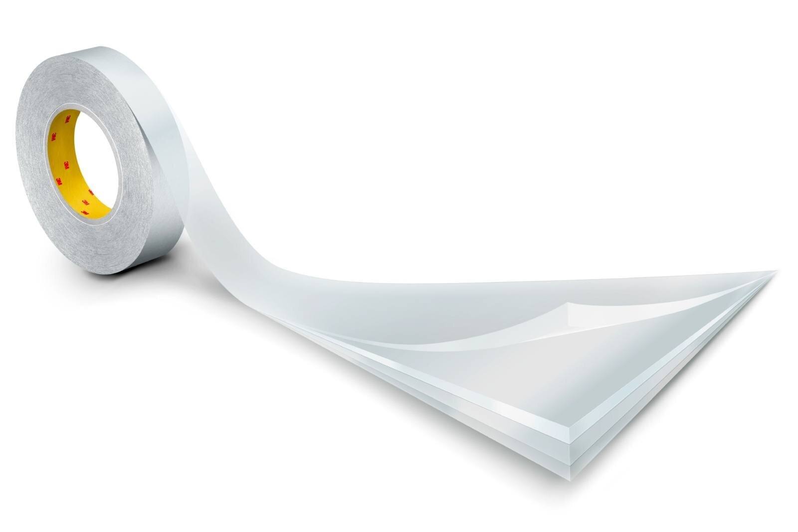 3M Double-sided adhesive tape with polyester backing 9628FL, transparent, 1372 mm x 55 m, 0.05 mm