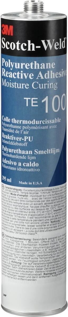3M Scotch-Weld Colle thermofusible polyuréthane réactive TE 100, blanche, 295 ml