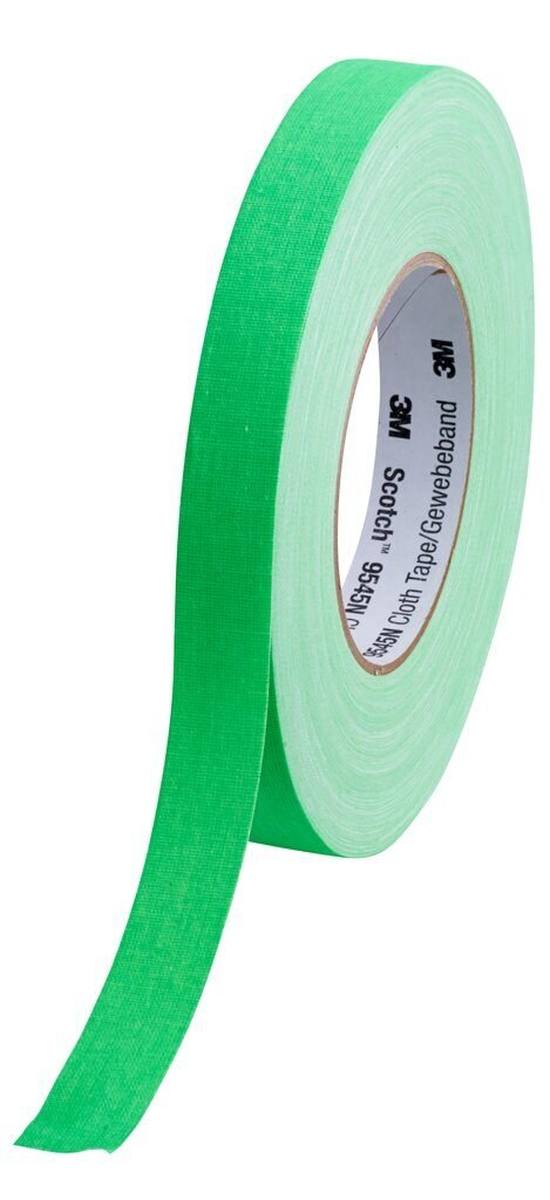 3M Scotch 9545N Impregnated fabric tape, green, 19 mm x 50 m, 0.3 mm