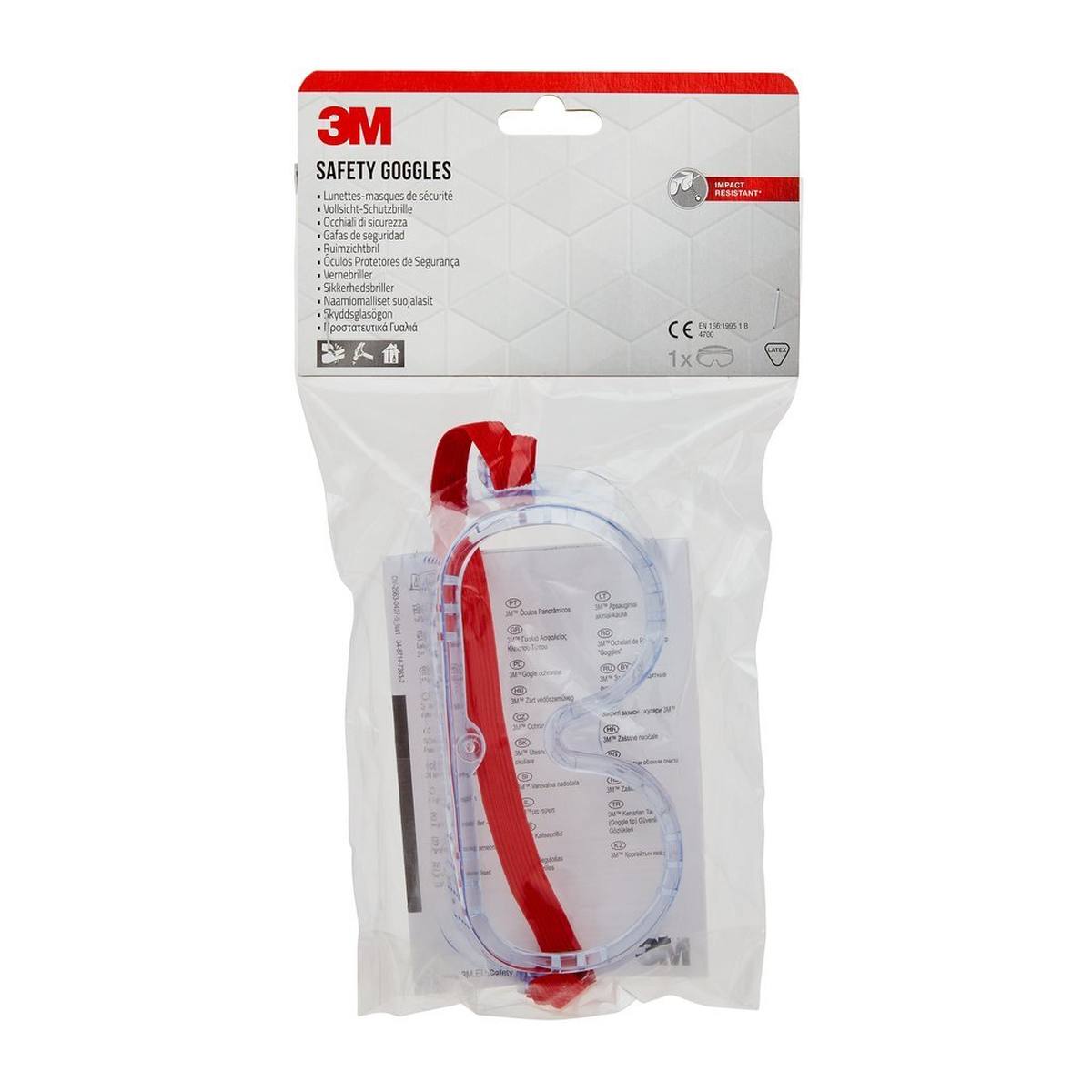 3M Full-vision safety spectacles 4700, clear