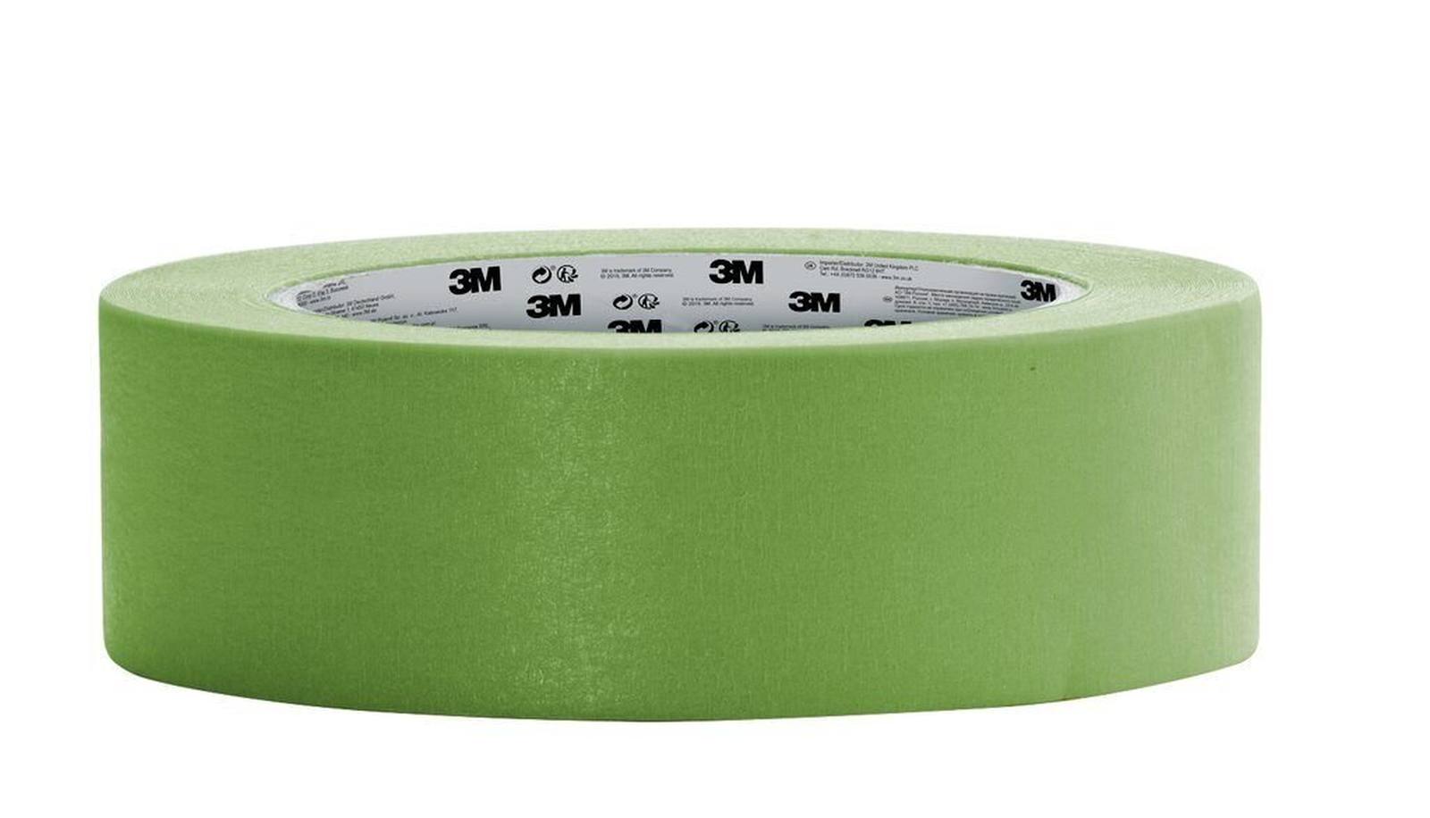 3M Crepe tape 2060, green, 36 mm x 50m, 0.150 mm