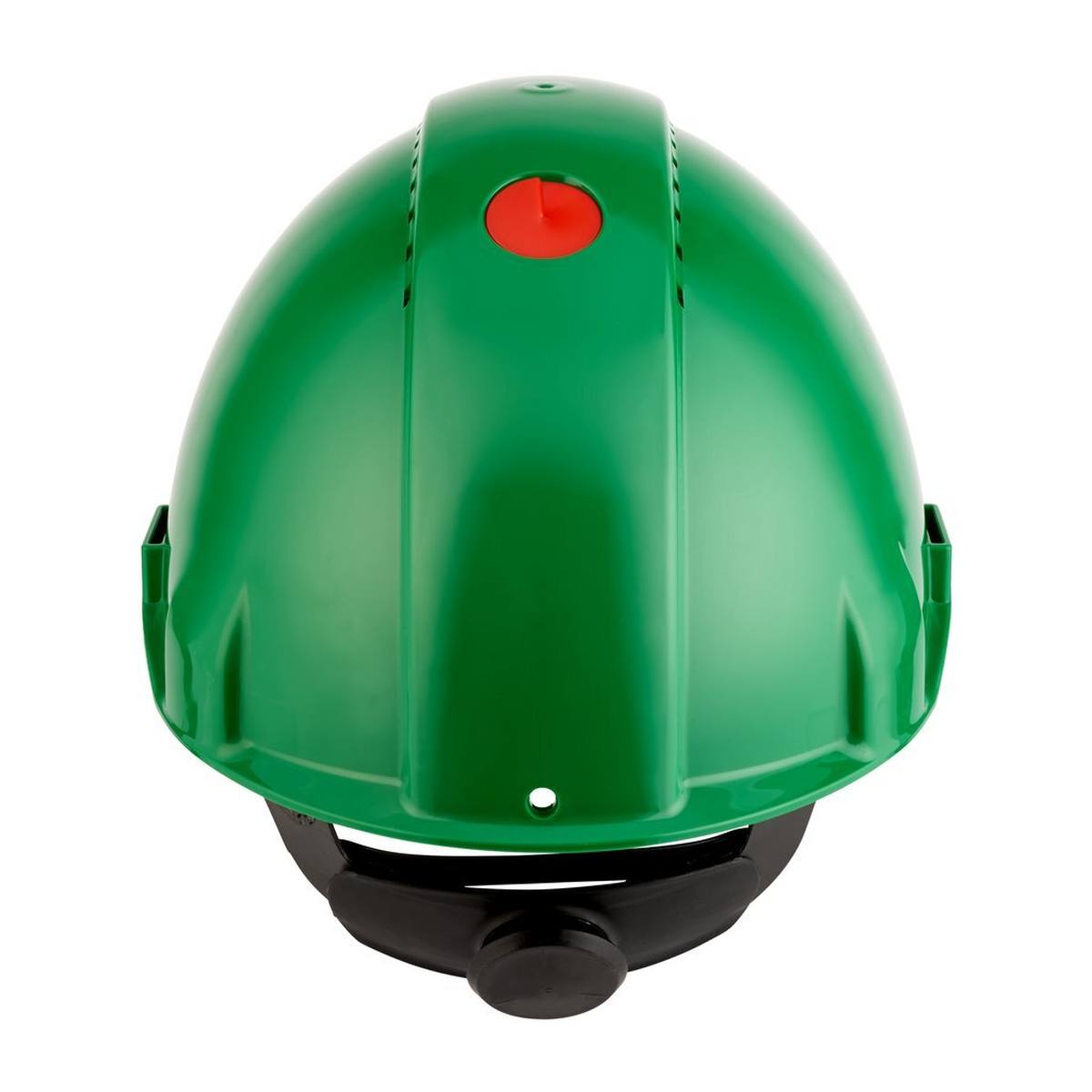 3M Casco de seguridad G3000 G30NUG en verde, ventilado, con uvicator, trinquete y correa de soldadura de plástico
