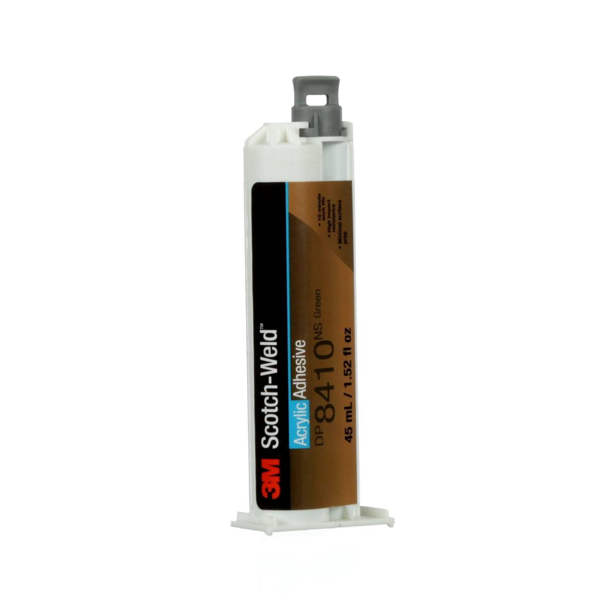 3M Scotch-Weld 2-component acrylic-based construction adhesive for the EPX System DP 8410 NS, green, 45 ml