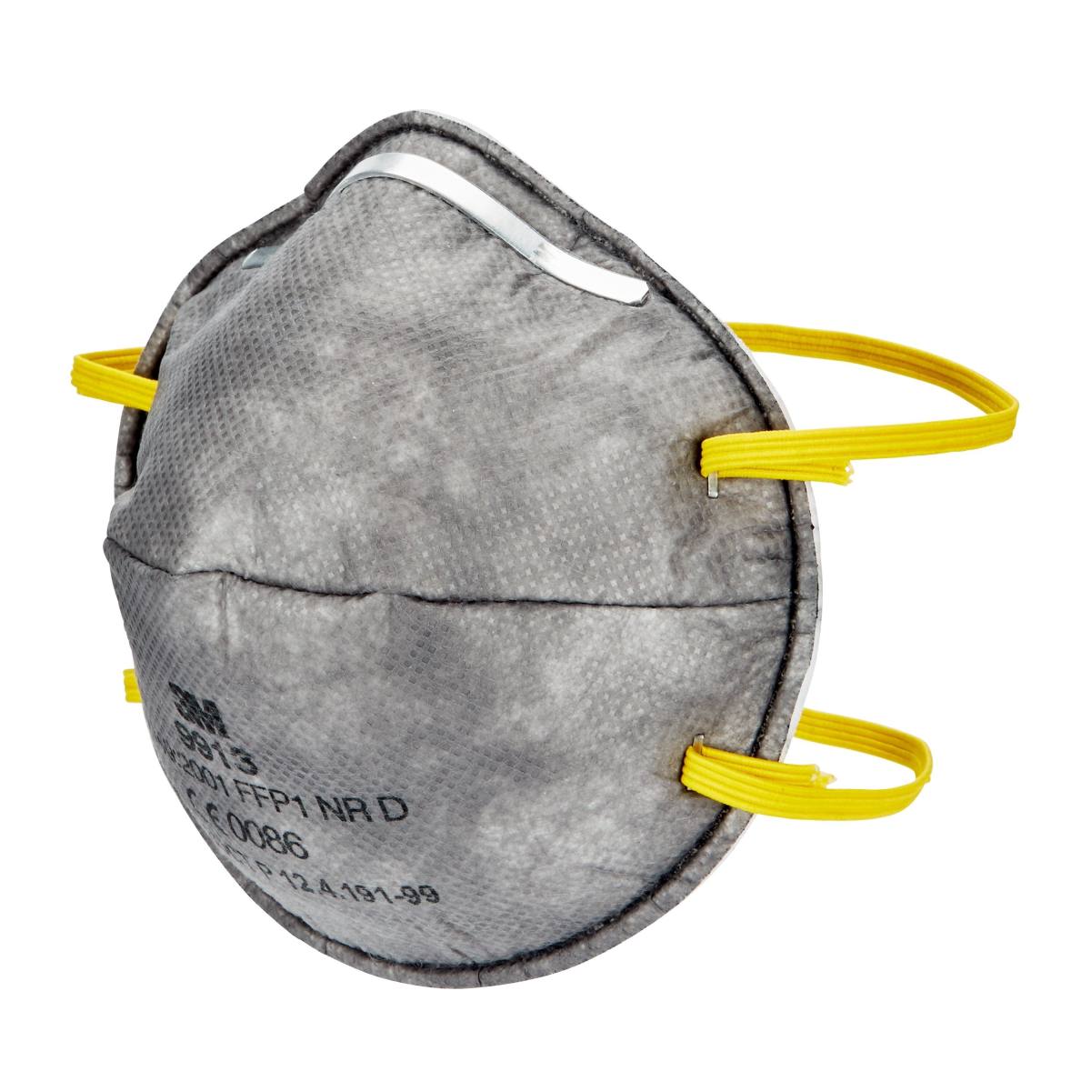 3M 9913 Odor protection mask FFP1, up to 4 times the limit value and against organic odors below the limit value