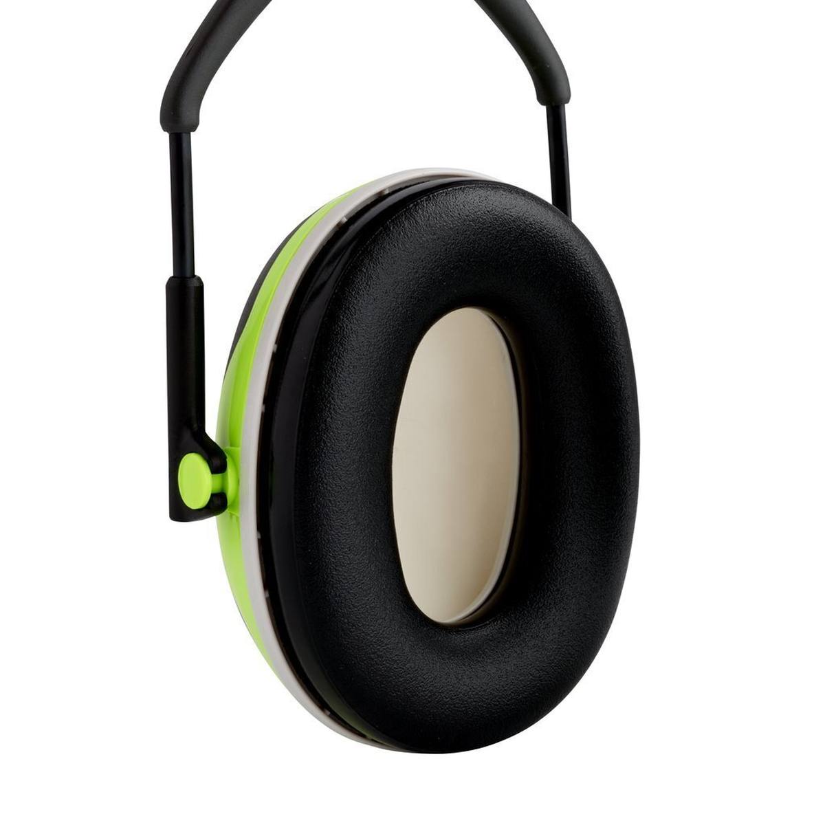 3M PELTOR Ear muffs, X4A headband, neon yellow, SNR=33 dB