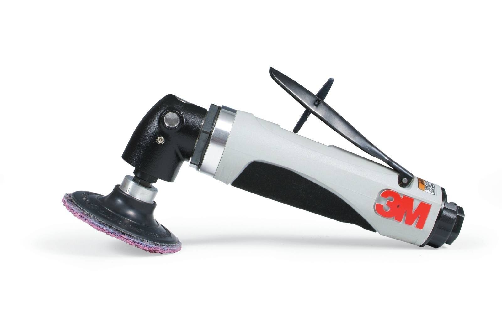 3M Roloc pneumatic angle grinder, 50 mm, 0.5 hp, 20,000 rpm, 6 mm collet #25124