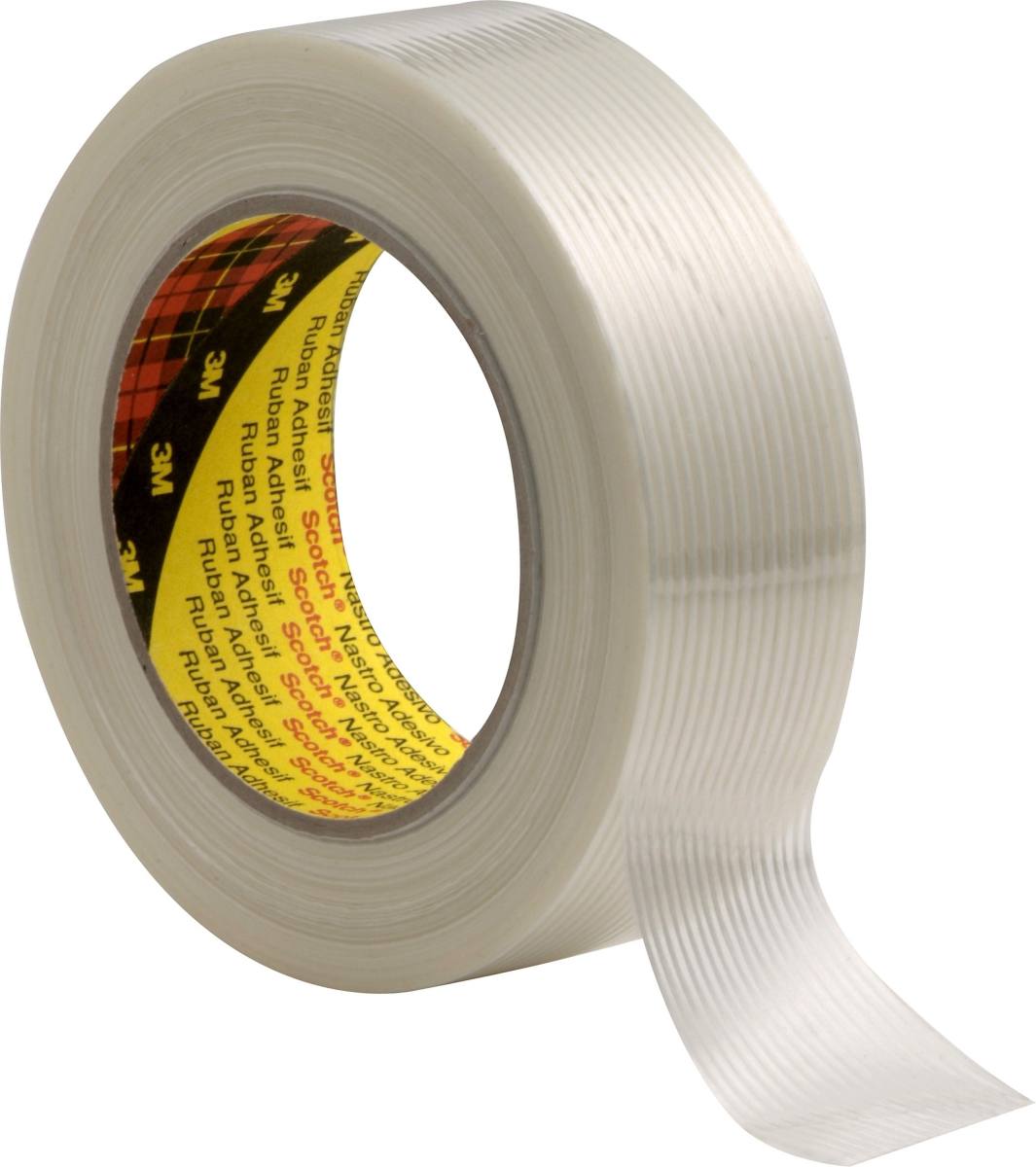 3M Scotch Filamentklebeband 8915, Transparent, 48 mm x 55 m, 0,15 mm