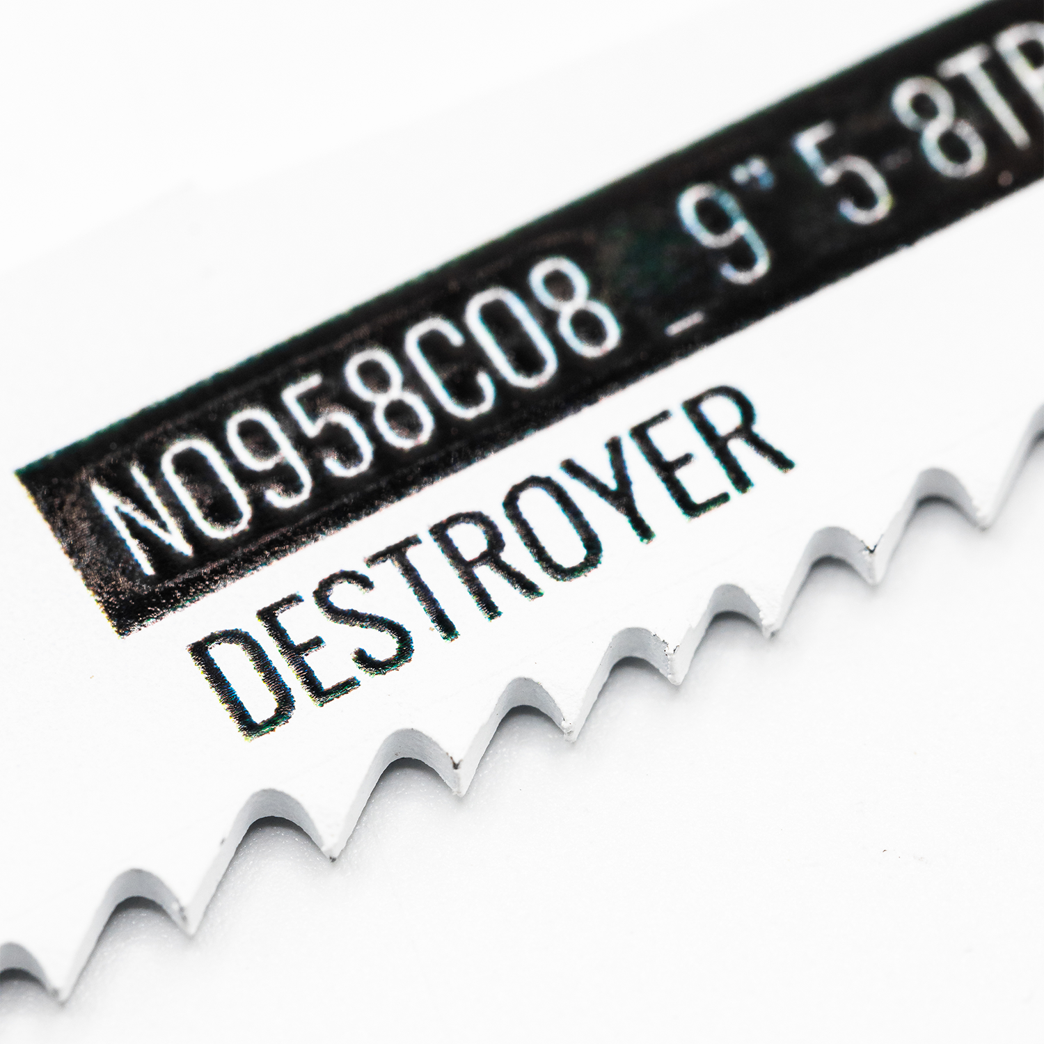 Destroyer reciprocating saw blade for wood/metal 225mm
